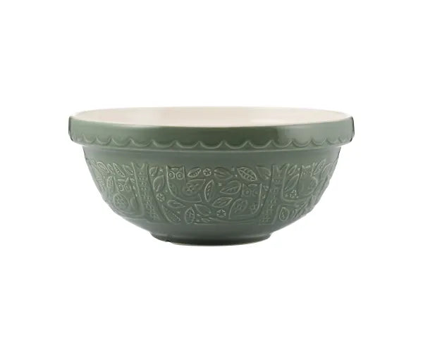 Mason Cash In The Forest Green Stone Mixing Bowl 26cm