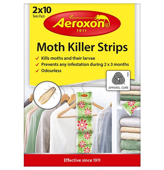 Aeroxon Moth Killer Strips Twin