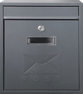 Manor Grey Steel Post Box – Fitzgeralds Homevalue Dingle