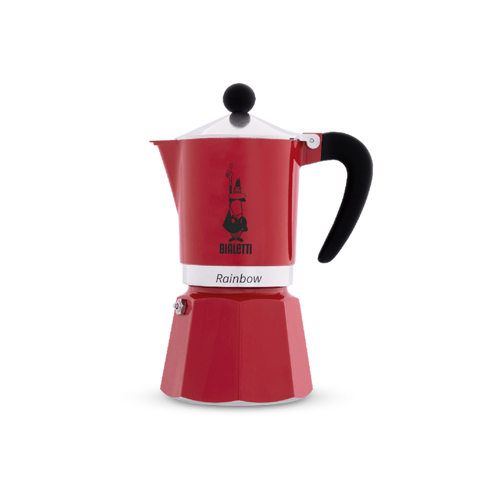 Bialetti Rainbow 3 Cup Red