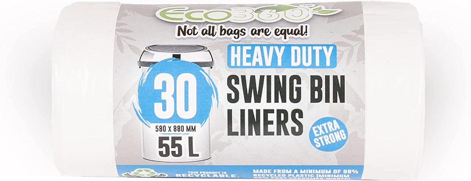 Eco Swing Bin Liners 30x55Lt