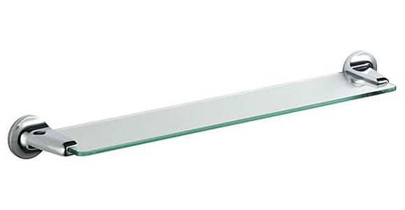 Tema Arno Glass Shelf Chrome Fitzgeralds_Homevalue_Euronics_Hardware_Dingle_Kerry