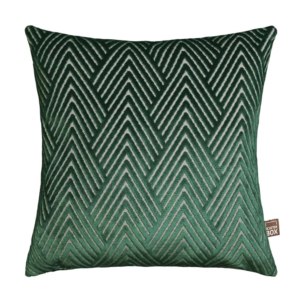 Scatter Box Vesper 43 X 43cm Green Cushion