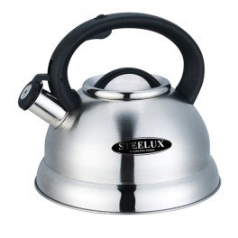 Steelex Whistling Kettle Stainless Steel 2.7ltr