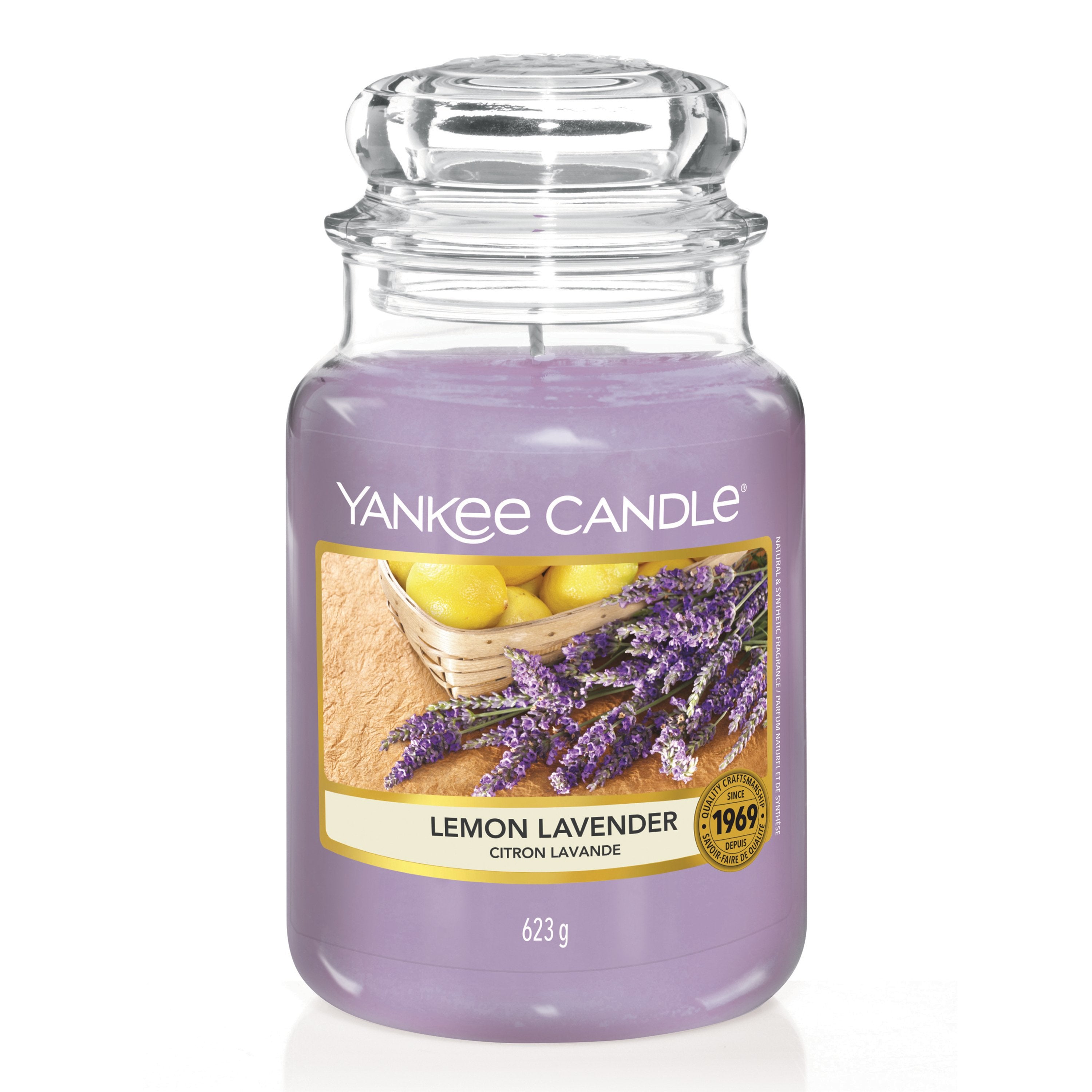 Yankee Large Jar Lemon Lavender