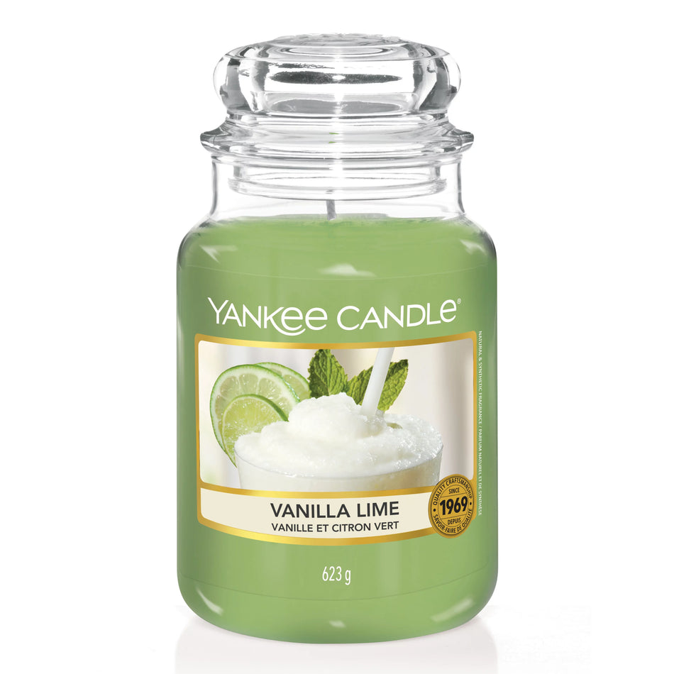 Yankee Large Jar Vanilla Lime